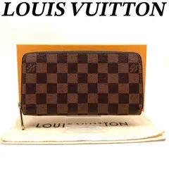 ルイヴィトン ダミエ ジッピーウォレット 二つ折り長財布 美品 71209