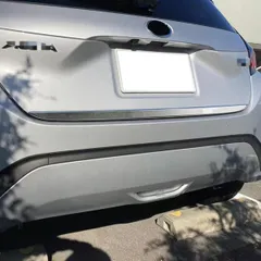 【送料無料】21年新型AQUA専用 ステンレス製防擦尾門装飾バー 外観を引き立てる高級感アップアクセサリー