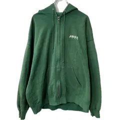 Lee ロゴスウェット パーカー 2XL～ グリーン リー フーディー ジップアップ プリント トップス 秋物 a712-5689