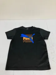 送料無料★PUMA プーマ★半袖Tシャツ　トップス★キッズ　子供　160 ジュニア★ブラック#71209sat