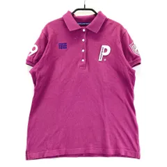 サイズ：1 PEARLY GATES パーリーゲイツ  半袖ポロシャツ  パープル系 [240101574244] ゴルフウェア レディース ストスト