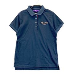 BEAMSGOLF ネイビー 半袖ポロシャツ size:M - メルカリ