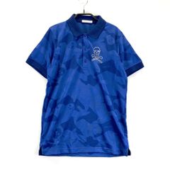 極美品 MARK & LONA マークアンドロナ レオパード総柄 半袖ポロシャツ
