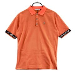 サイズ：44 MARK&LONA マークアンドロナ 半袖ポロシャツ オレンジ系