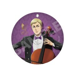 [신품/공식]진격의 거인_사중주 ver. 레더 코스터 키홀더 /04 엘빈 공식 상품 colleize