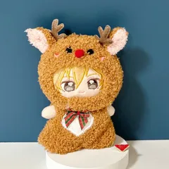 10-12cm ぬい服 トナカイ 着ぐるみ クリスマス いつぬい すのチル MH38-17-1