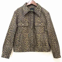 伊製 ヴィンテージ FENDI JEANS ジャケット コート レオパード 豹柄 伊製 ヴィンテージ FENDI JEANS ジャケット コート レオパード 豹柄 伊