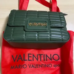 【未使用品】VALENTINO by MARIO VALENTINO ｜キルティング チェーンショルダー グリーン