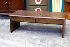 GMIH322○MORITA / モリタインテリア センターテーブル 文机 和家具 和モダン 木製 国産家具 アンティーク ヴィンテージ レトロ