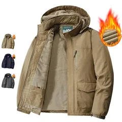 メンズ 秋物 冬物 ジャケット マウンテンパーカー ボアブルゾン パーカ アウトドア 裏起毛 防寒 撥水 厚手 登山