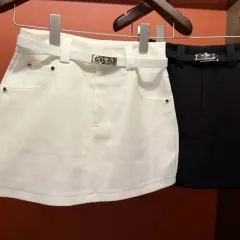 白) ミニ スカート