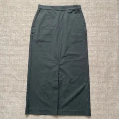 無印良品 シワになりにくいナロースカート