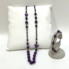 ＊ANNA SUI＊ネックレス&ブレスレット 2点セット アナスイ 蝶　☽