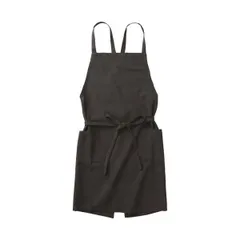 （まとめ） レップ ソルエプロン ブラック 1着 【×2セット】