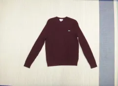 (M/95) LACOSTE ラコステ メンズ ラウンド ネック プルオーバー セーター