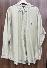 RALPH LAUREN / ラルフローレン 長袖シャツ ボタンダウンシャツ ベージュ 表記サイズ2XB XXL相当