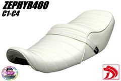 XJR400 前期 黒 エナ 60cm 三段シート/ブラック 補強入