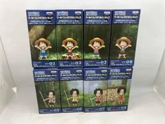  現状品 [全8種セット]バンプレスト ワンピｰス ワｰルドコレクタブルフィギュア ~文字絵文字タンクトップver. ワンピｰス