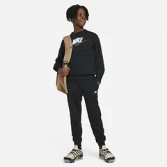  ナイキ キッズ ジャージ 上下 NIKE ジュニア トラックスーツ 子供服 130-160cm 子ども 裏起毛 ジャケット パンツ セットアップ 上下組 トレーニング  スポーツウェア/FD3090-010