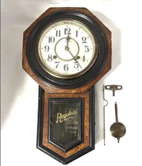 REGULATOR レギュレーター振り子時計 ゼンマイ式 掛け時計昭和34年 昭和レトロ ヴィンテージ 現状品