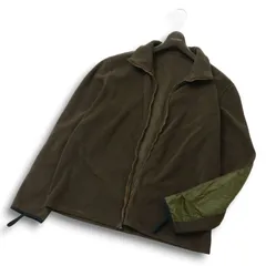 PRADA プラダ 秋冬 ナイロン切替★ フリース ジップアップ ブルゾン ジャケット Sz.L　メンズ イタリア製