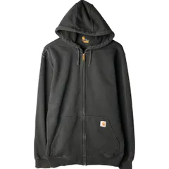 古着 カーハート Carhartt ORIGINAL FIT スウェットフルジップパーカー メンズM相当/eaa596687
