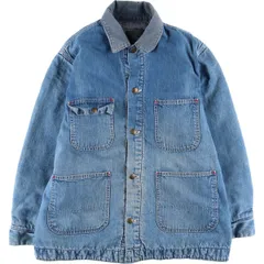 古着 70~80年代 シアーズ Sears WORK'N LEISURE デニムカバーオール メンズL相当 ヴィンテージ/eaa600071