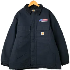 古着 カーハート Carhartt トラディショナルコート 中綿入り ダックワークジャケット USA製 メンズXL相当/eaa560351