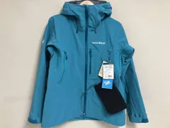 【タグ・袋付き】mont-bell モンベル マウンテンパーカー プリモパーカ SUPER DRY TEC 1102579 XSサイズ ターコイズ