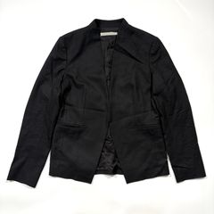 新品未使用 セオリーリュクス Donna3 ノーカラージャケット 濃紺