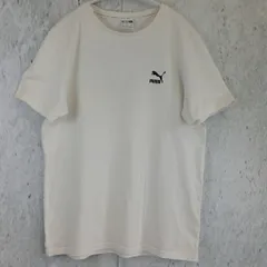 PUMAプーマ Tシャツ 半袖 メンズホワイト Mサイズ□〇