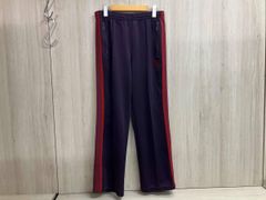 Needles トラックパンツ ブラウン×パープル FK194 - メルカリ