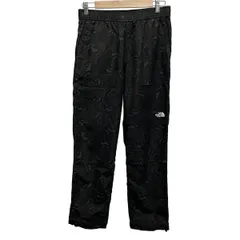 THE NORTH FACE(ノースフェイス) パンツ サイズＭ M レディース美品  - 黒×ブラウン×マルチ クロップド(半端丈)/ウエストゴム