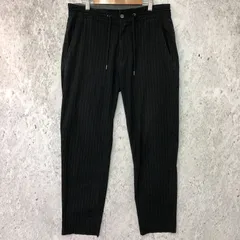 THE SHOP TK ザショップティーケー イージーテーパード パンツ ブラック Lサイズ 〇◇