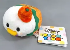 【中古】ぬいぐるみ ドナルド(パンプキン/ハロウィン) ぬいぐるみ ミニ(S) 「ディズニー TSUM TSUM -ツムツム-」 ディズニーストア限定