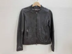 JOURNAL STANDARD relume ジャーナルスタンダード シープスキンシングルライダース シングルライダース 革ジャン ブラウン 36 秋冬