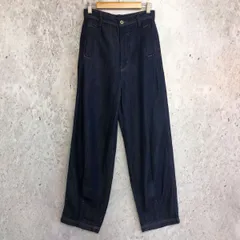 PAGEBOY ページボーイ 加工 デニム パンツ ネイビー Sサイズ □□