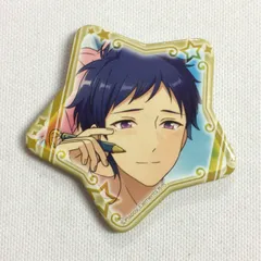 あんさんぶるスターズ 伏見弓弦 星型 缶バッジ