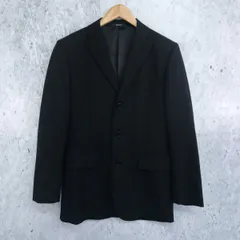 COMME CA ISM コムサイズム シングル テーラード ジャケット ブラック XSサイズ □□