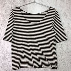 再度出品 BURBERRY LONDON ボーダー 半袖 Tシャツ サイズ6 - メルカリ