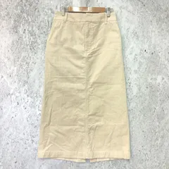 LOWRYS FARM ローリーズファーム コーデュロイ タイト スカート オフホワイト Mサイズ 〇◇