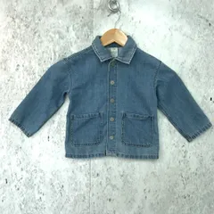 【新品タグ付き】H&M エイチアンドエム デニムシャツ ブルー 90サイズ  〇□