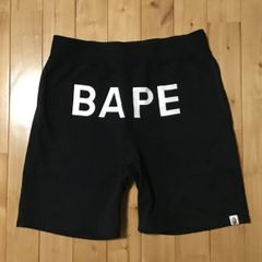 アベイシングエイプ ショートパンツ ブラック M フェード コットン