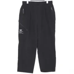 MPX MANDO ナイロンシャーリングテーパードクロップドパンツ Lサイズ ブラック MPX2118-003