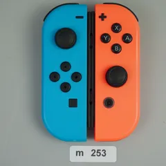 Nintendo Switch ジョイコン ネオンブルー ネオンレッド m253