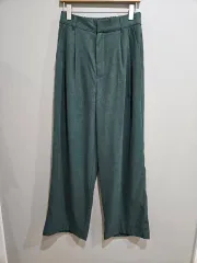 1+1 GRL )) ダークグリーン パンツ M