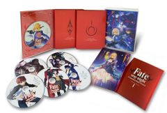 [중고][매우 좋음]Fate/stay night [Unlimited Blade Works] Blu-ray Disc Box I(메이커 조기 예약 특전:타케우치 다카시 신작 일러스트 A3 태피스트리 첨부)(신작 B