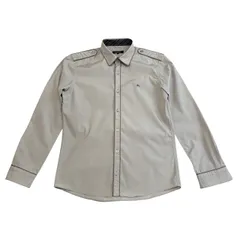 古着バーバリーブラックレーベル長袖シャツクリーニング済み