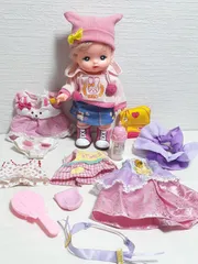 メルちゃん　お人形　服　衣装セット　鞄　ままごと　ごっこ遊び　S