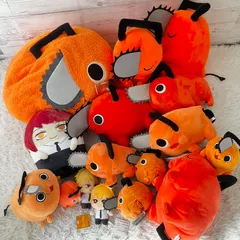 チェンソーマン ポチタ マキマ デンジ ぬいぐるみ タグあり多数 大量まとめ売り 16点セット 16